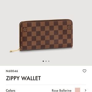 Louis Vuitton Odeon shoulder bag w/ matching zippy wallet and extra strap.